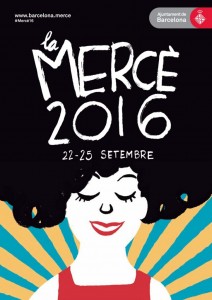 Cartel de La Mercè 2016 Barcelona